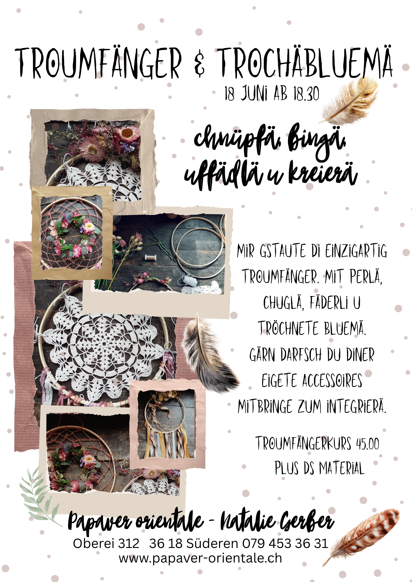 Troumfänger & Trochäbluemä